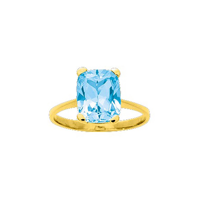 Bague Femme - topaze - Or 18 Carats