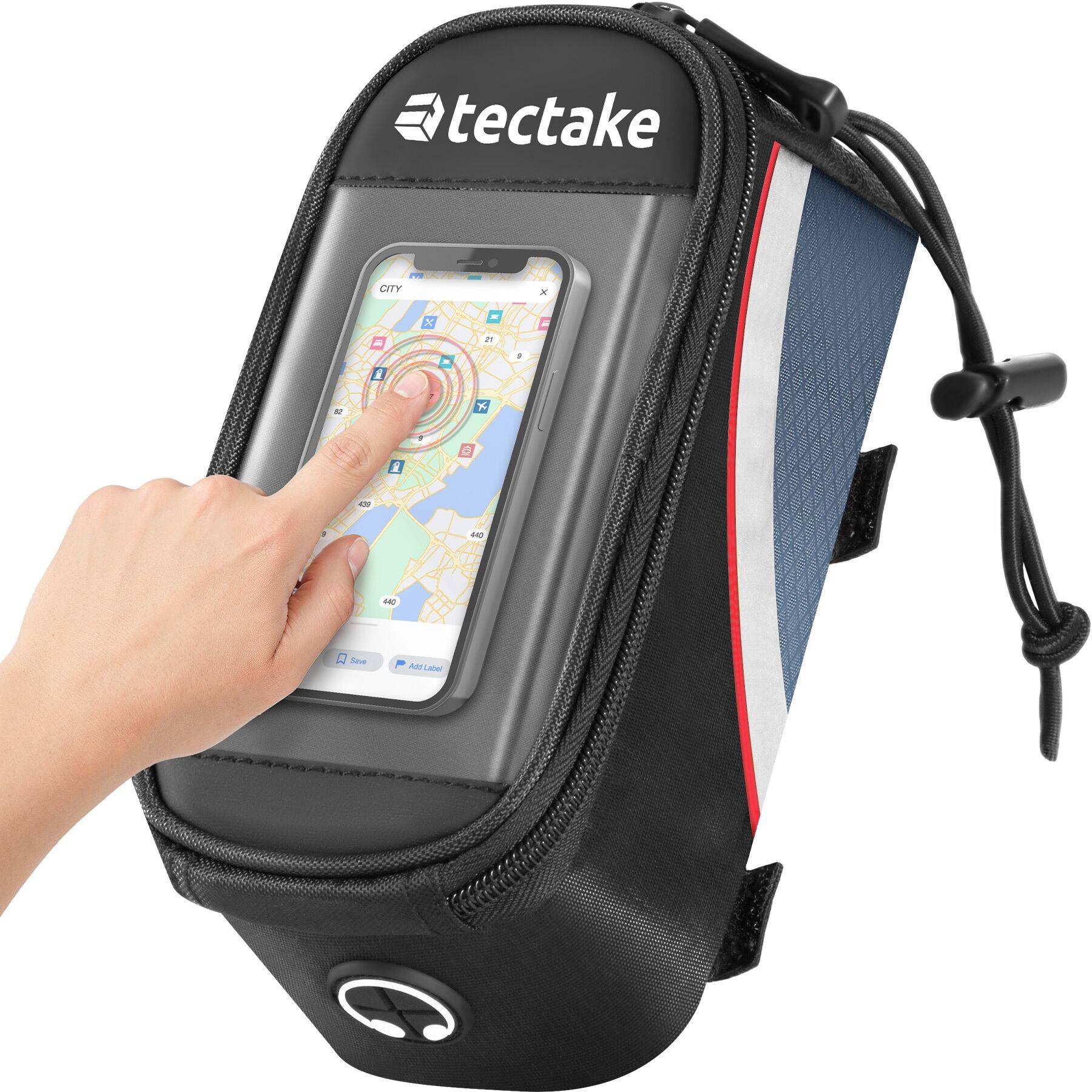 Set Fahrradtasche Georg und Fahrradrahmentasche