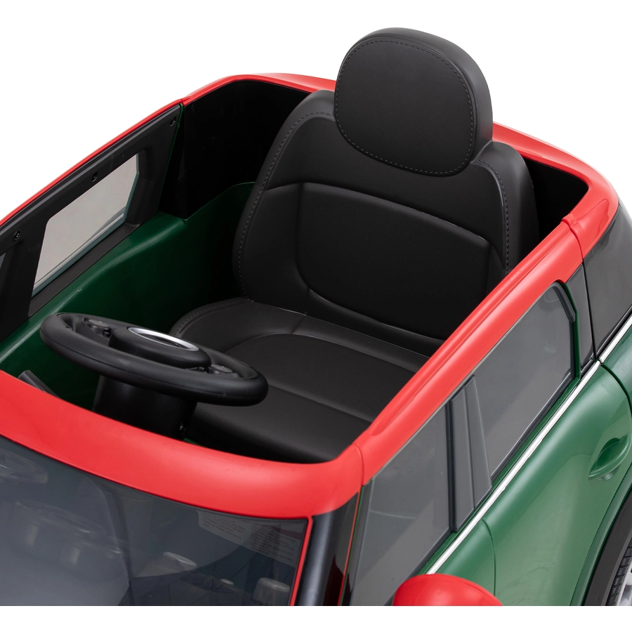 ROLLPLAY MINI COUNTRYMAN 12V Premium Kinderfahrzeug Grün Grün
