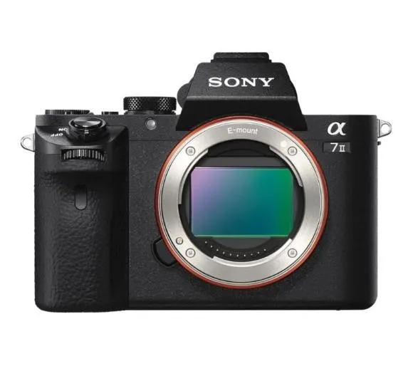[OUTLET] - Sony a7 II ILCE-7M2 - Digitalkamera - spejlløst - 24.3 MP - Full Frame - 1080p - kun kamerahus - Wi-Fi, NFC - sort