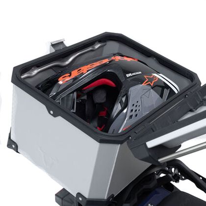 Top case SW-MOTECH TRAX ADV COMPLET AVEC SUPPORT (38 litres) - Gris
