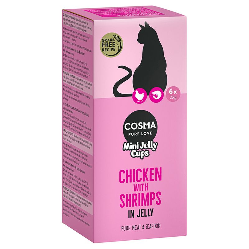 Lot Cosma Mini Jelly Cups 24 x 25 g