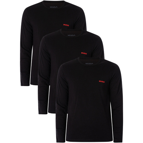BOSS - Pack De 3 Camisetas De Salón Negro