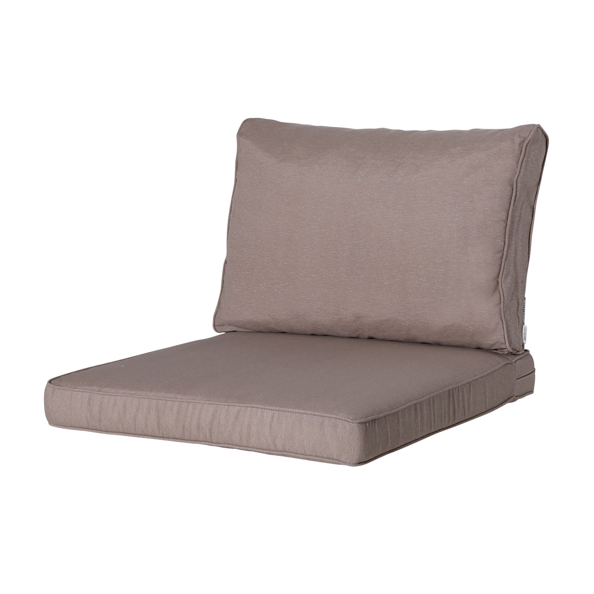 Madison Panama taupe Rugkussen - Set van 2