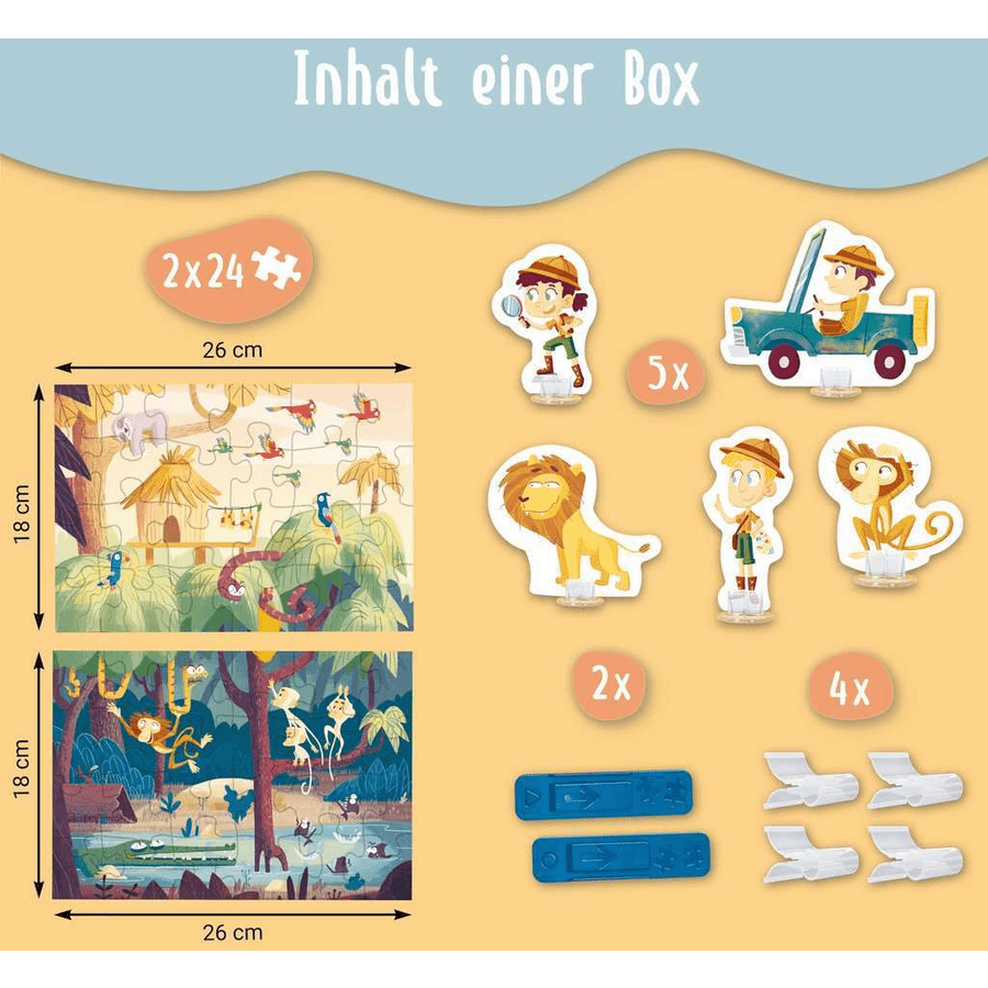 Ravensburger Dschungelabenteuer bunt