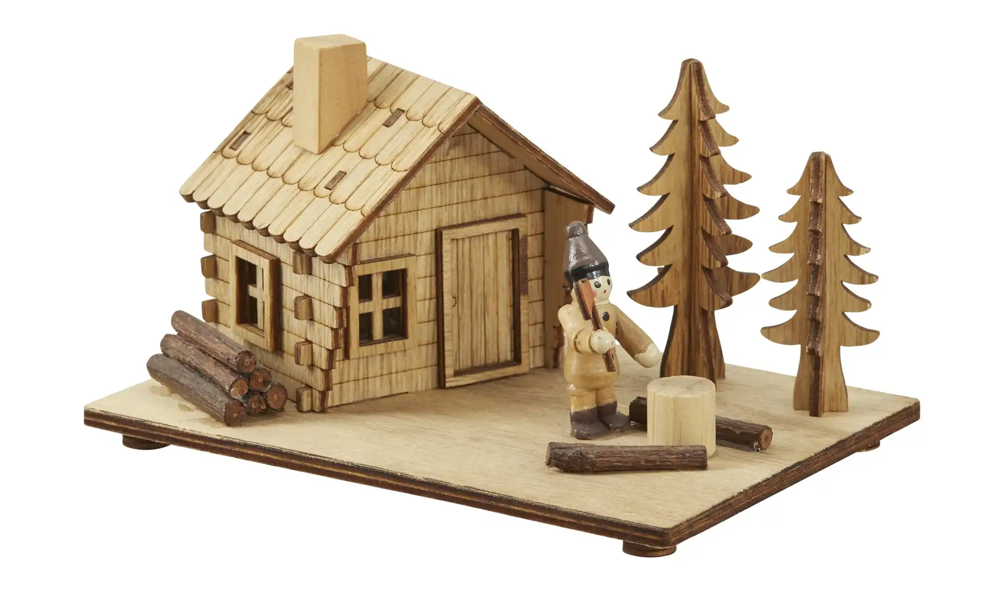 HOME STORY LED Holz Hütte