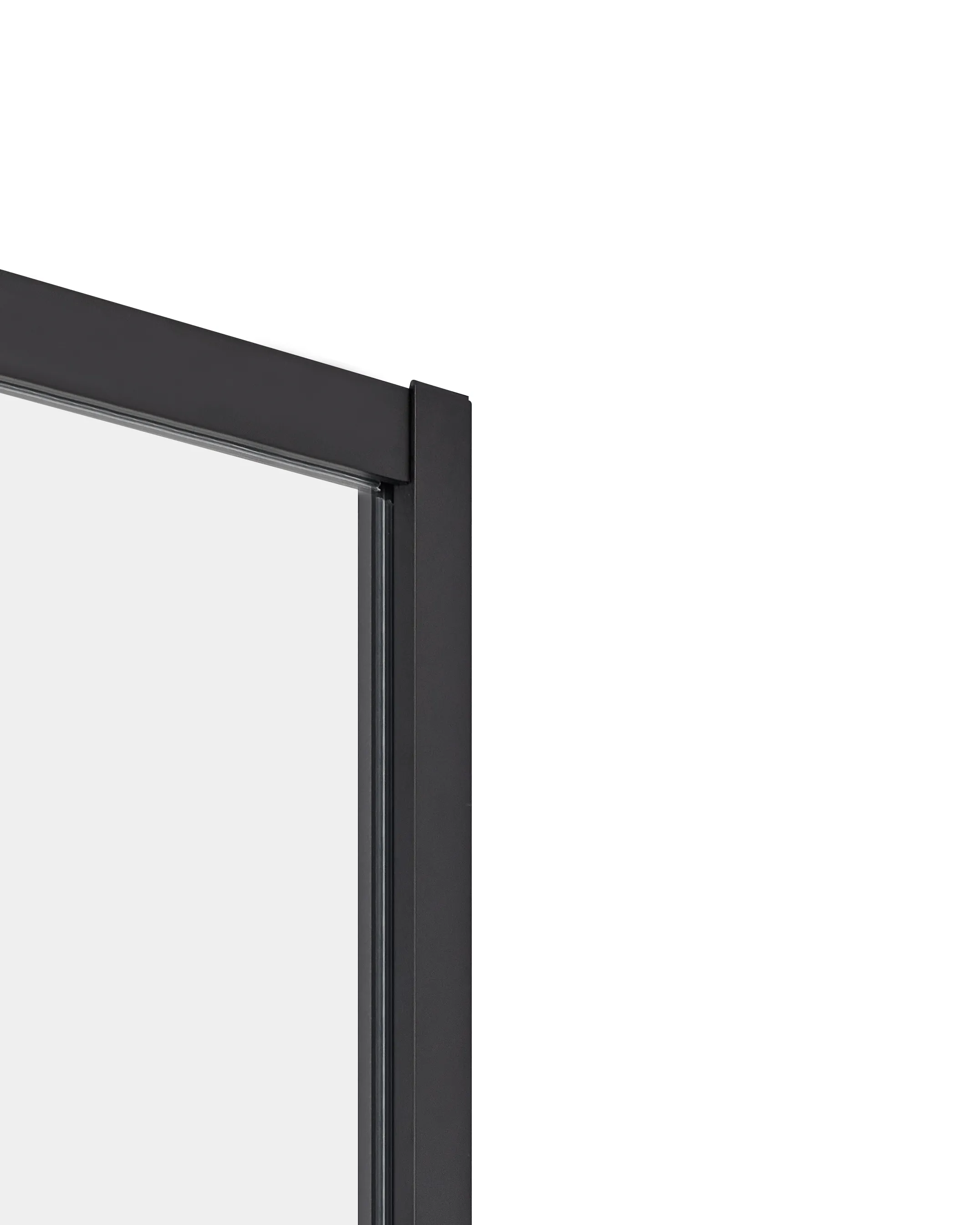 Douchecabine JUKATAN 90 x 90 x 185 cm Zwart
