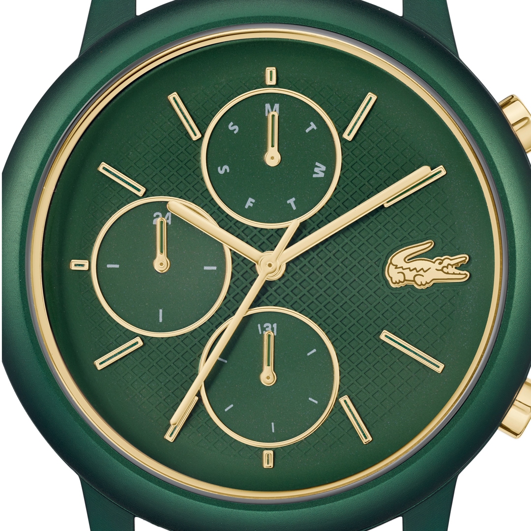 Lacoste 12.12 Move Day Date Grün