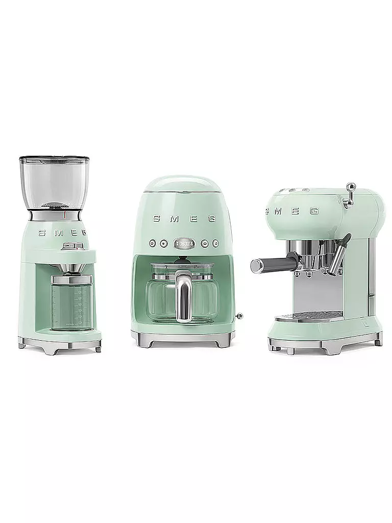 SMEG Kaffeemühle 50s Retro Style Pastellgrün CGF01PGEU hellgrün