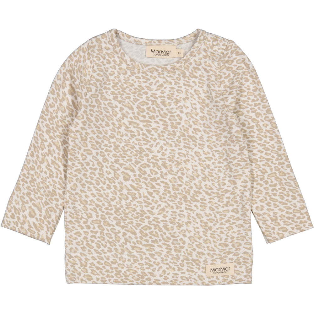 Køb MarMar Leopard Beige Leo Bluse