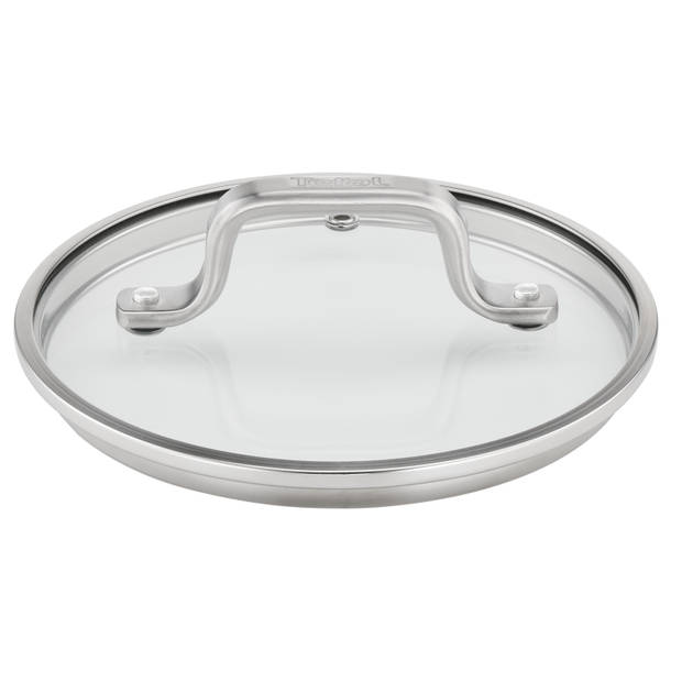 Tefal Virtuoso kookpannenset - 4 delig - RVS - met glazen deksel