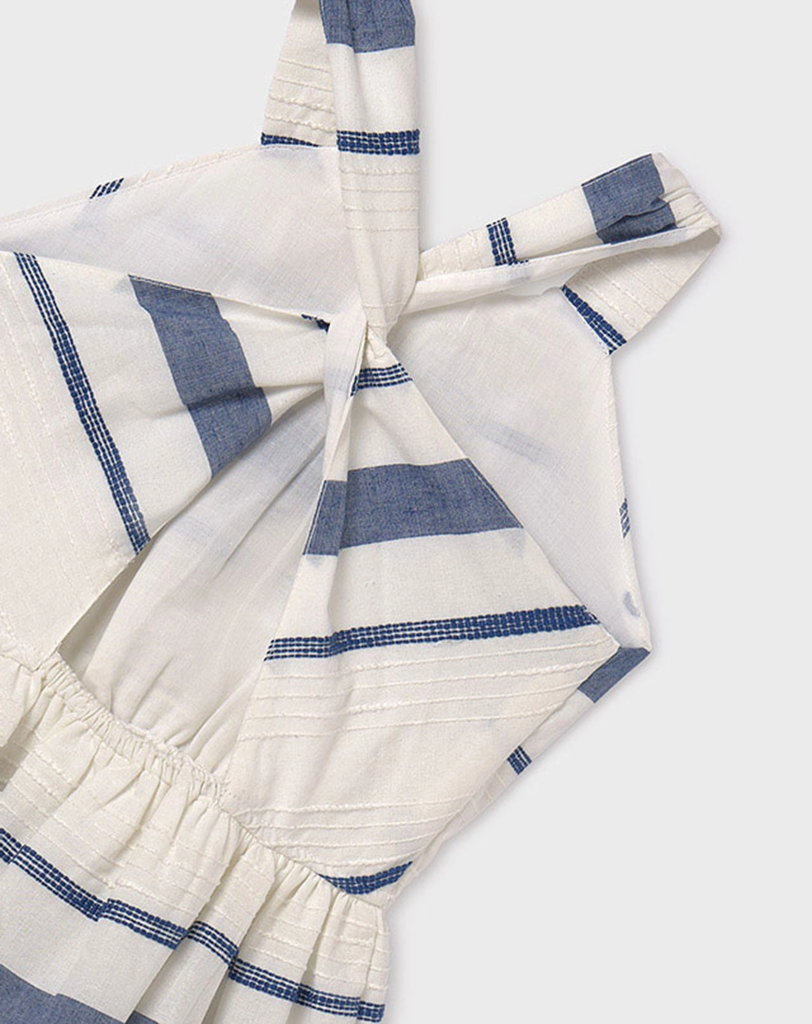 Trägerkleid CHLOE BLUE STRIPES in kobalt