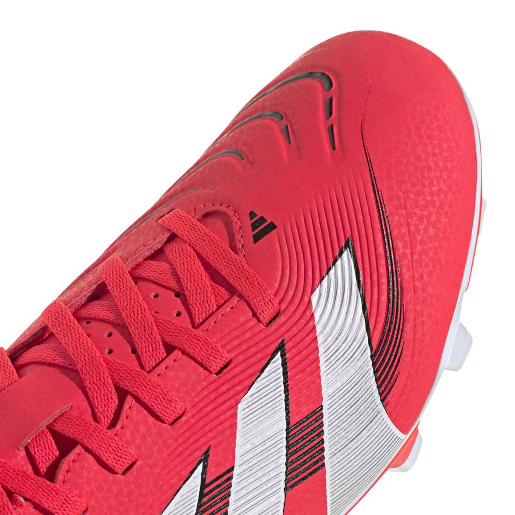 adidas Predator Club FG/MG voetbalschoenen rood