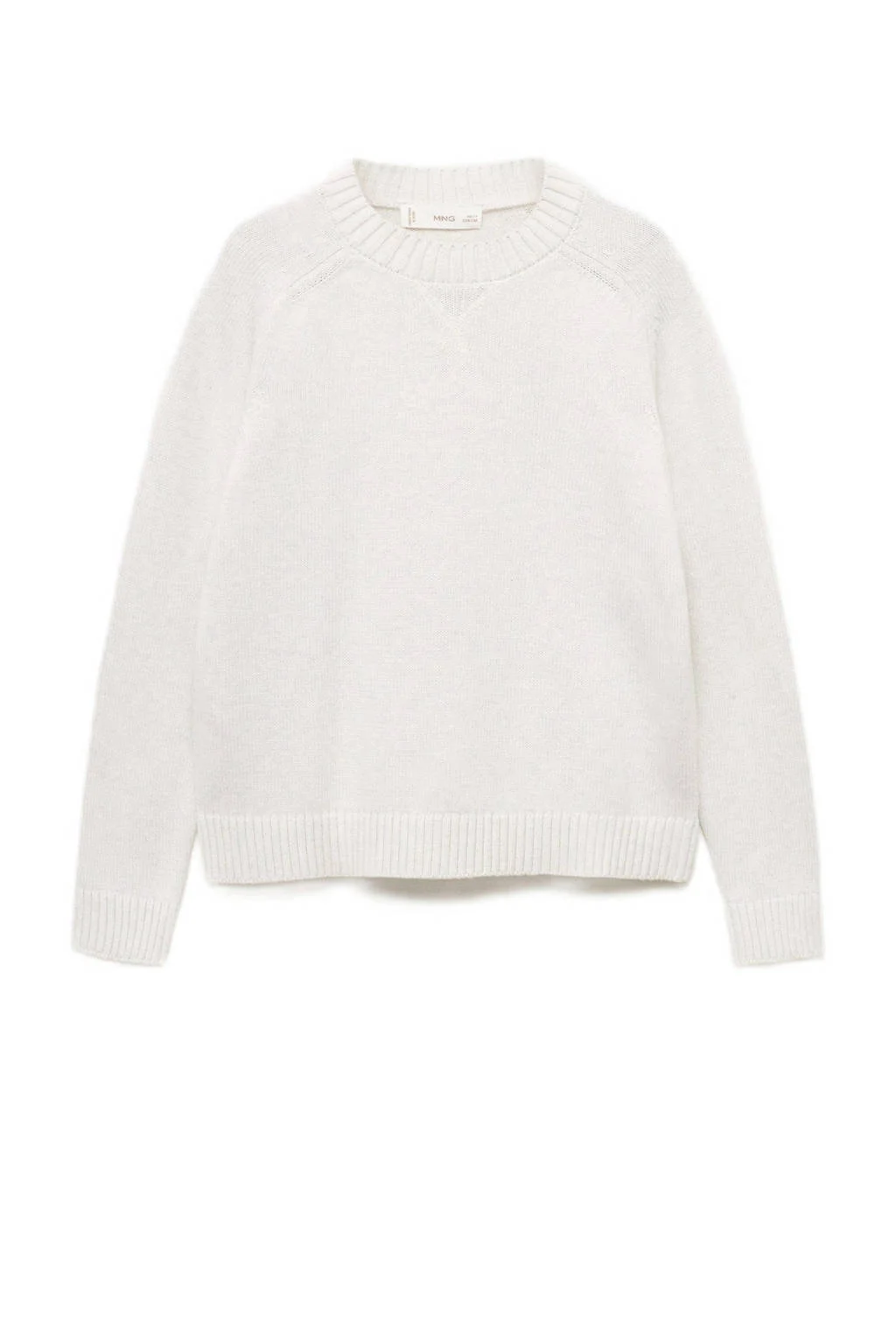 Mango Kids trui lichtgrijs gebreid