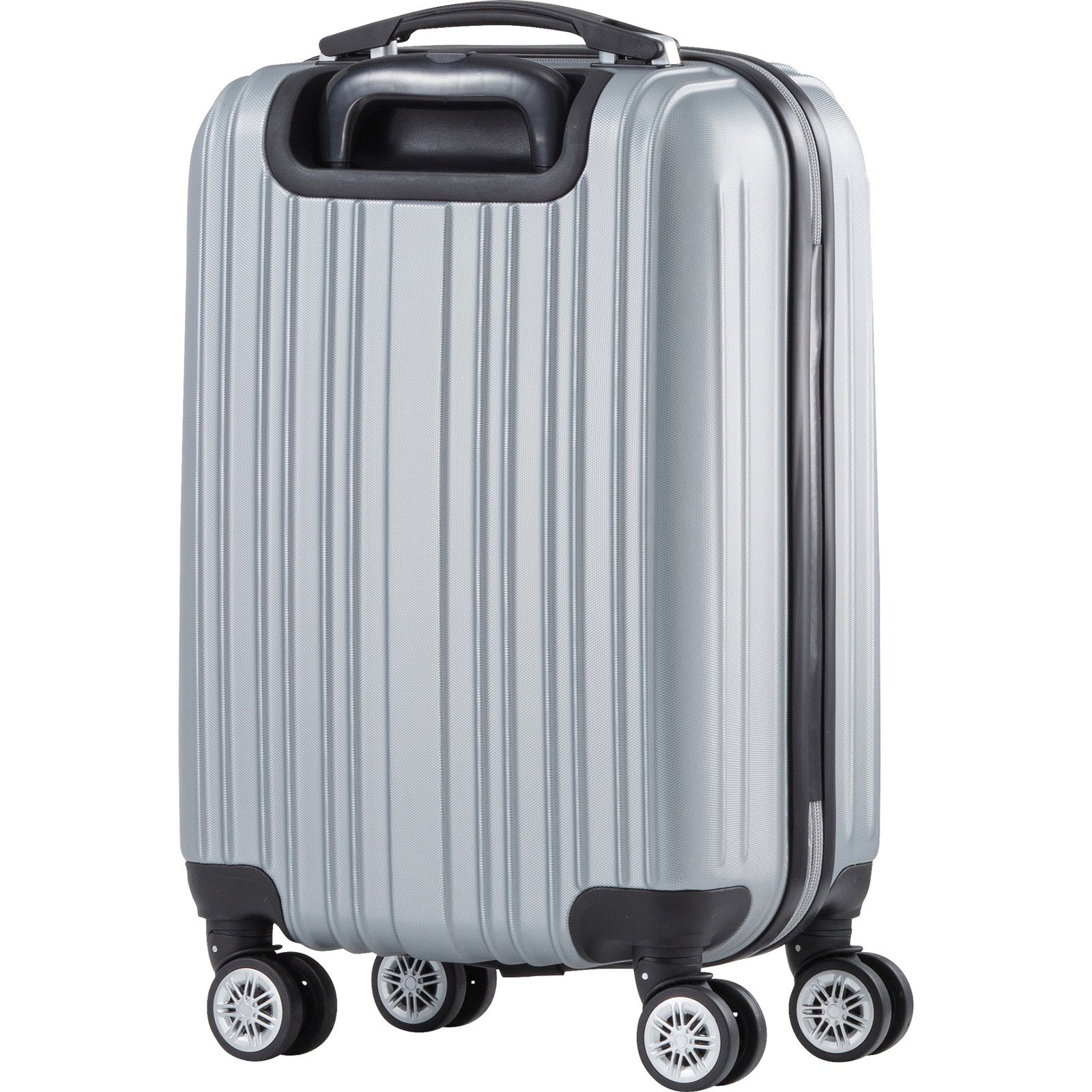 Koffer Genf S 54x36x22cm ABS silber