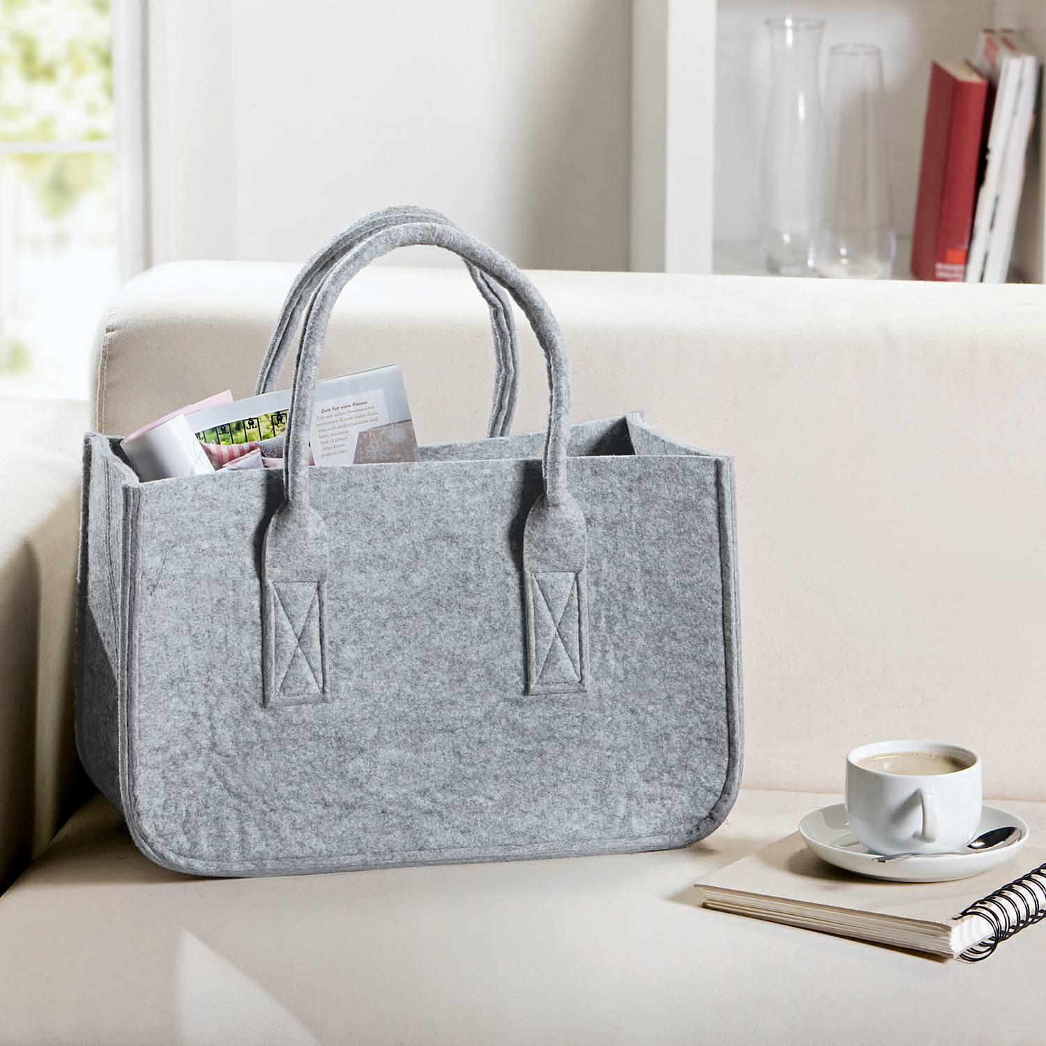 Filztasche im 2er-Pack