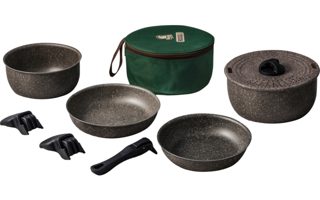 Beaver Brand Kochset 9-teilig Rockza20 Evo