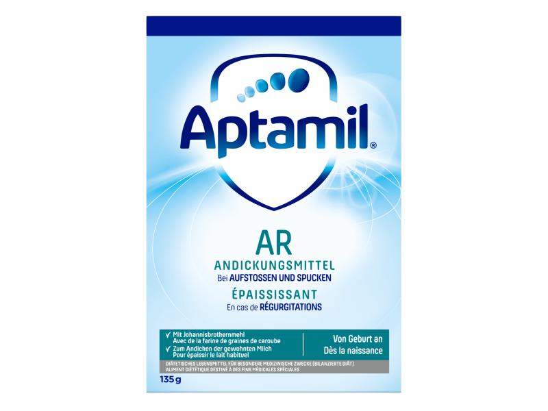 Aptamil Schoppenzusatz AR Anti Reflux Andickungsmittel 135g Schoppenzusätze, AR Andickungsmittel, 1 x 135 g