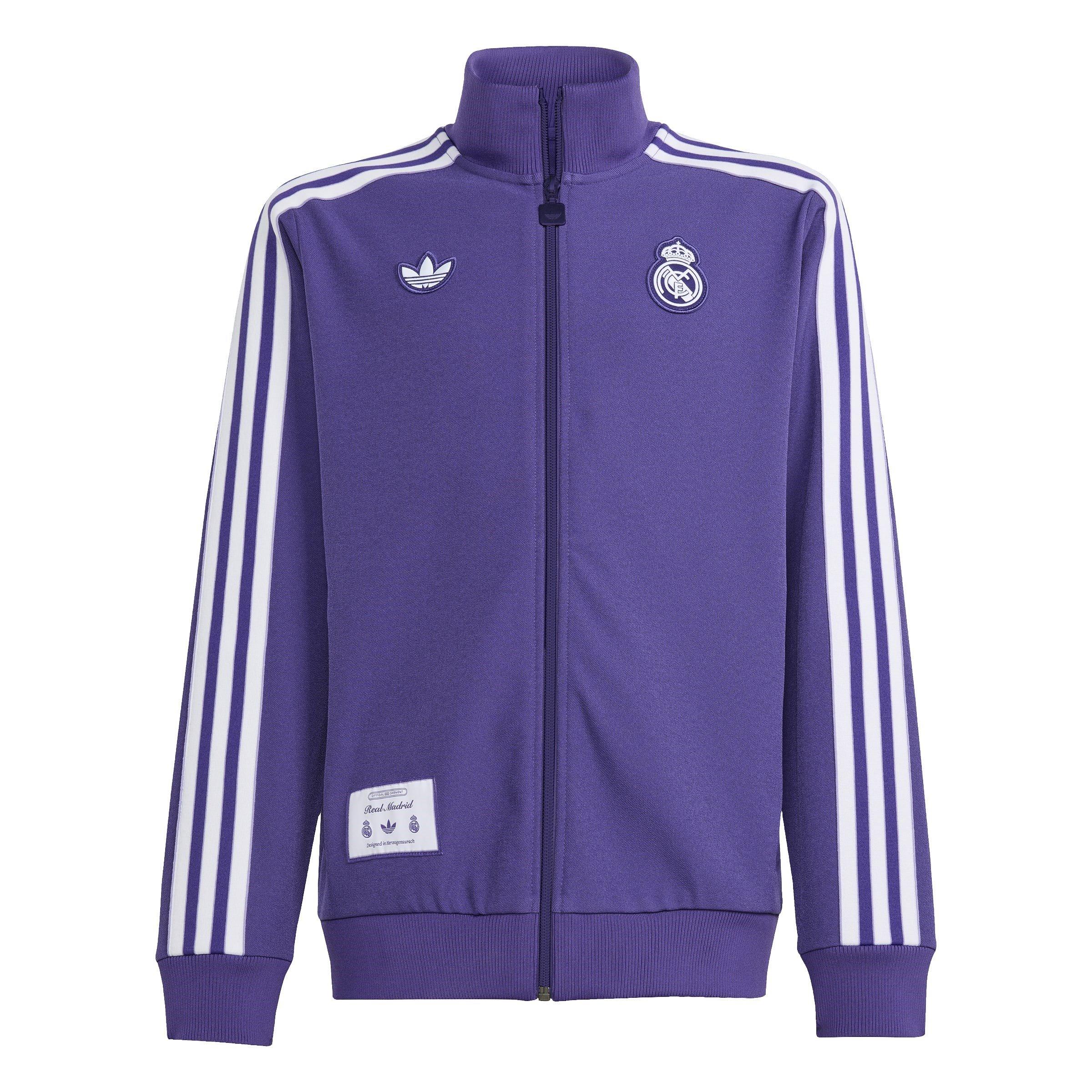 adidas Real Madrid Icon Tracksuit Top Junior's