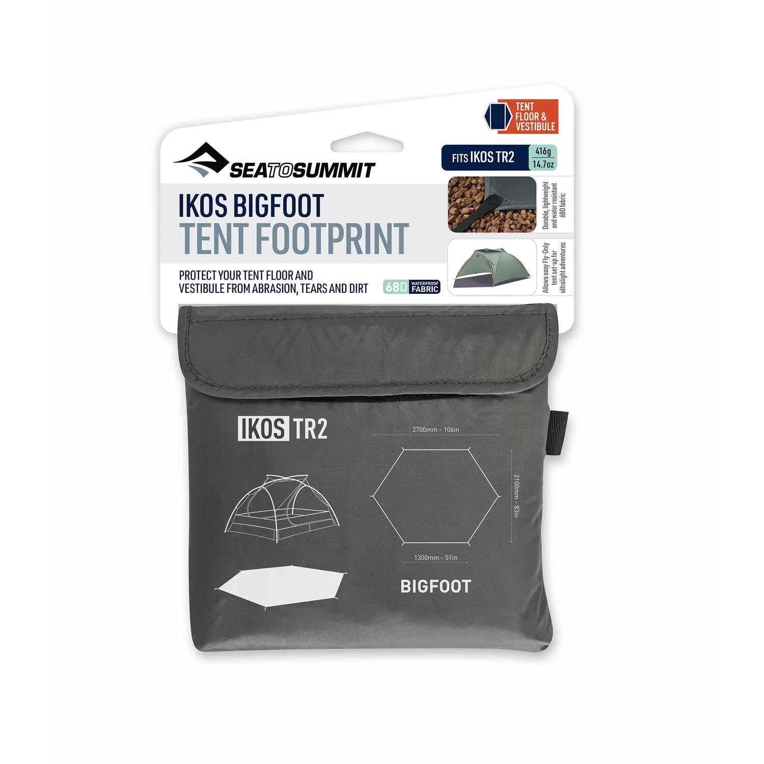 Sea to Summit Ikos Bigfoot TR2 Footprint