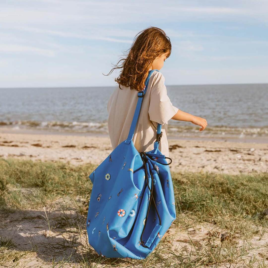 play&go waterdicht speelkleed en opbergzak noomad outdoor