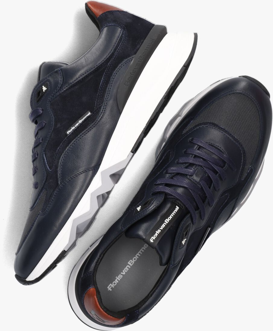 FLORIS VAN BOMMEL blauwe floris van bommel lage sneakers sfm-10136