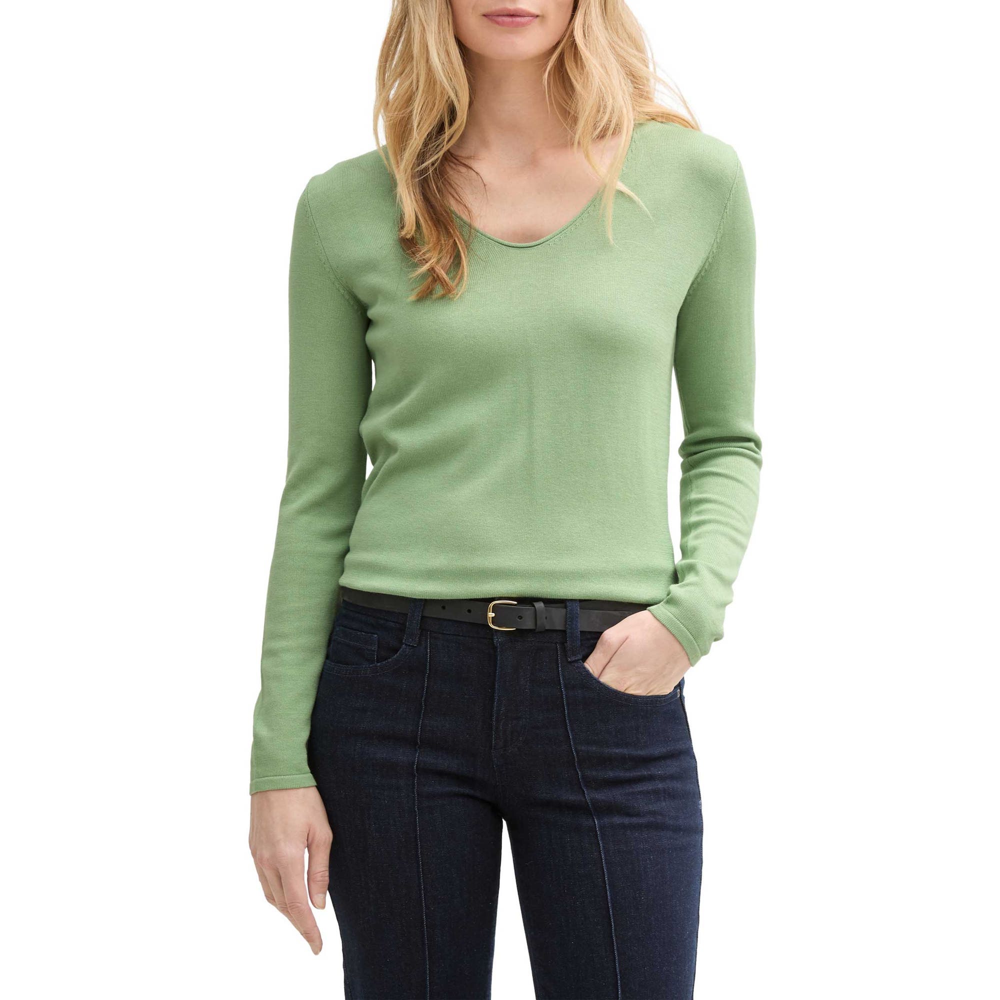 Pull Femme vert clair