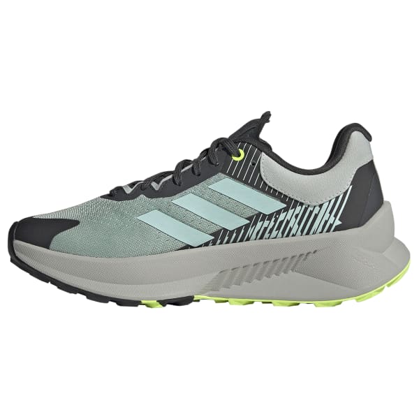 Chaussure trail ADIDAS TERREX SOULSTRIDE FLOW GORE-TEX W WONDER SILVER/SEMI FLASH AQUA/LUCID LEMON