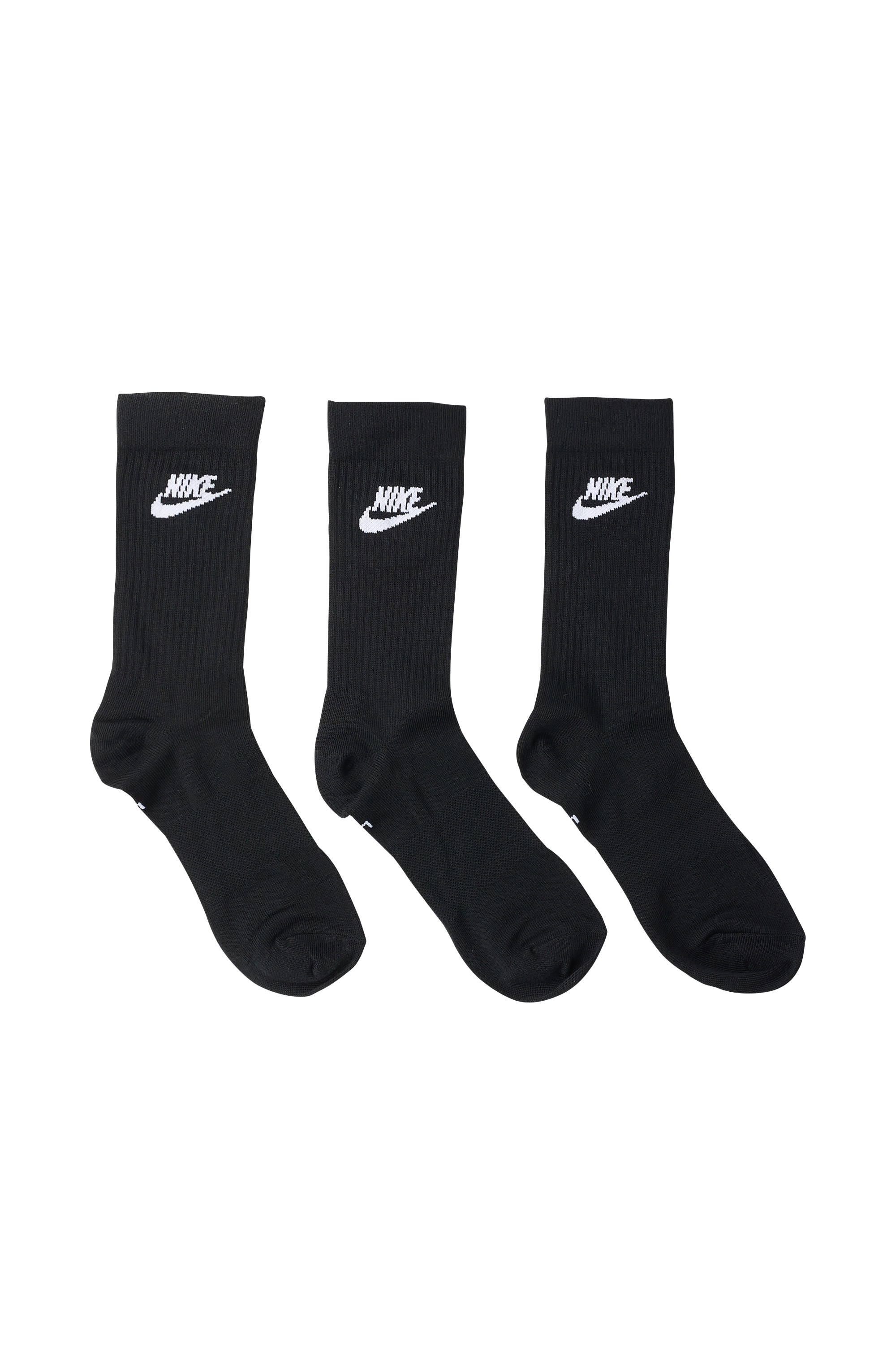NIKE lot de 3 paires de chaussettes EVERYDAY ESSENT Noir