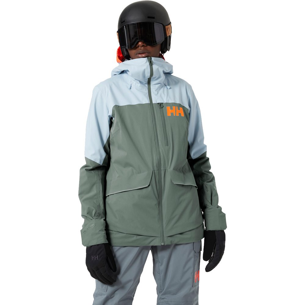 Helly Hansen Powchaser Lifaloft Skijacke Damen trooper