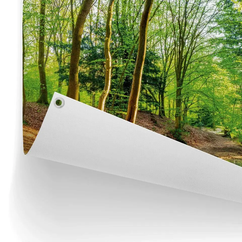 Tuinposter Lentebos - 60x80cm - Groen