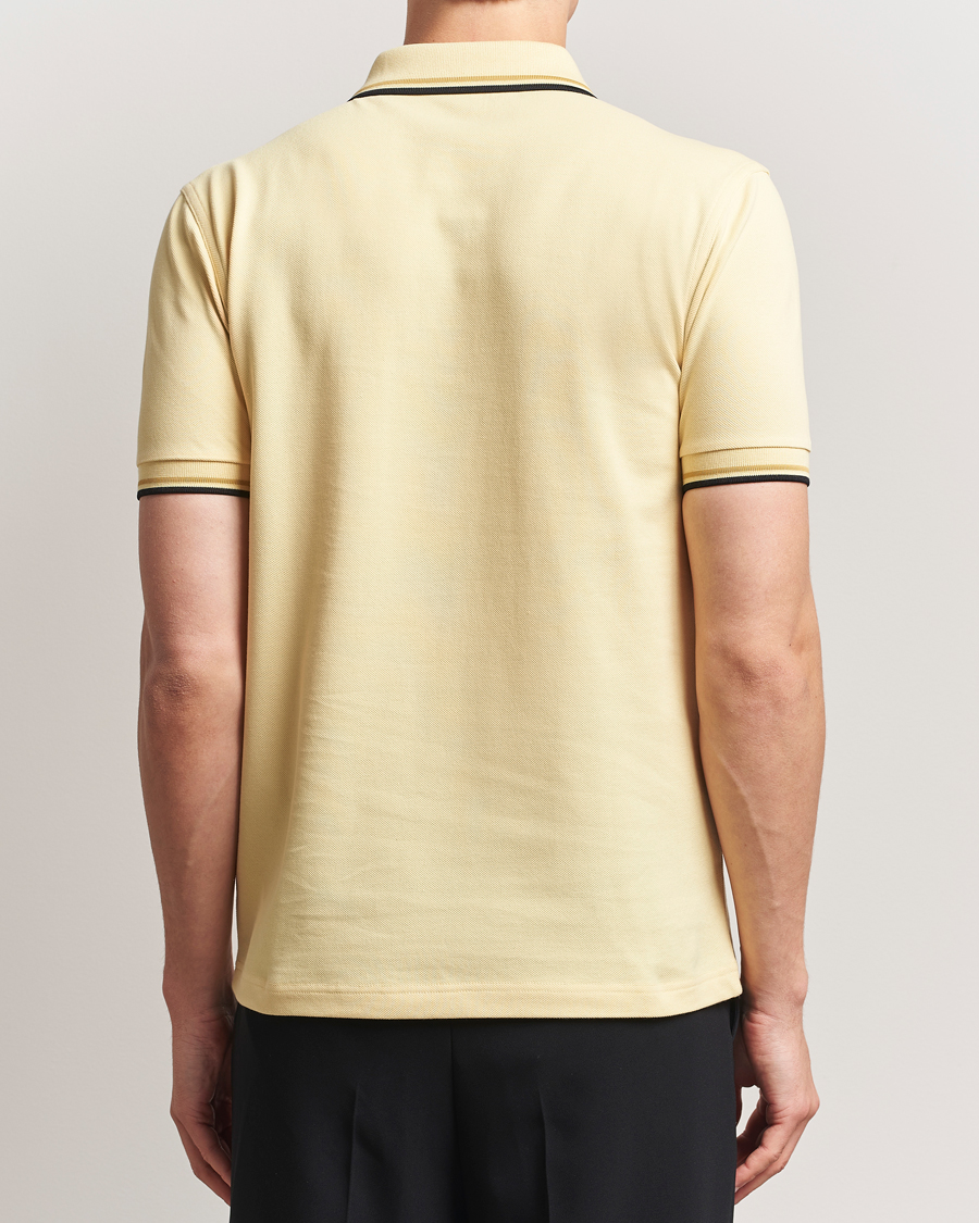Fred Perry Twin Tipped Polo Shirt Yellow