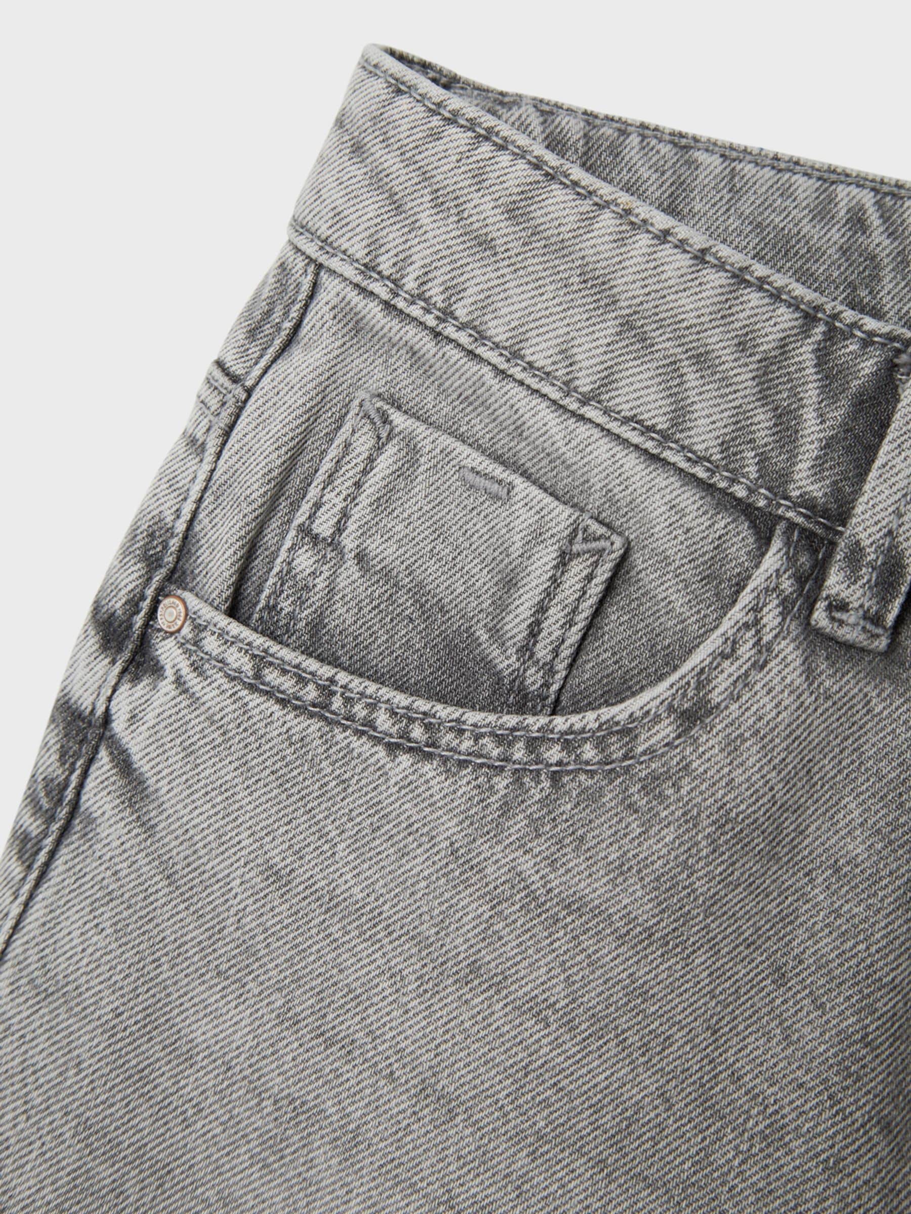 Grijs - Name It Wide Leg Jeans