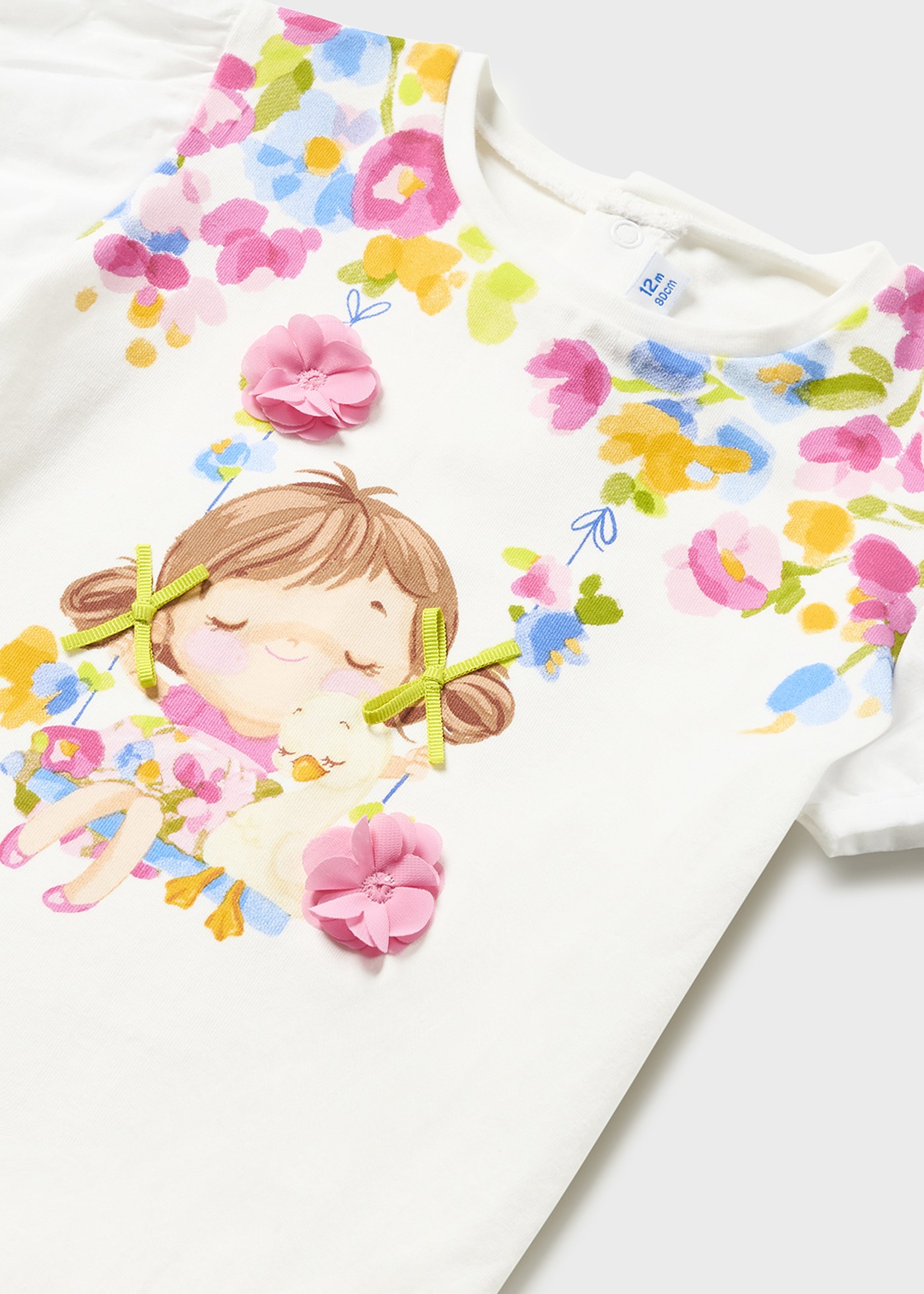 Conjunto de 2 peças em algodão sustentável para bebê