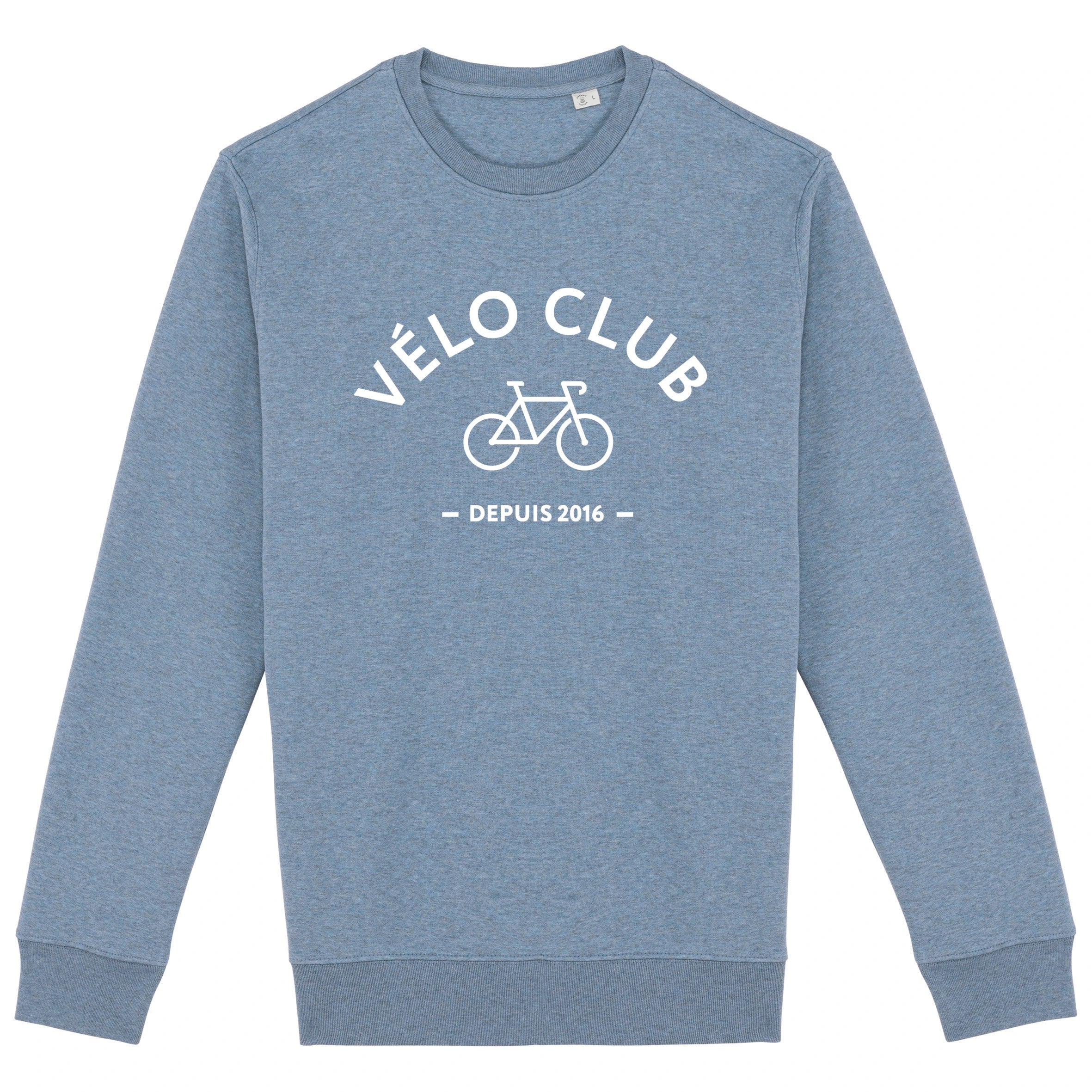 Sweat Col rond Recylé - Vélo Club