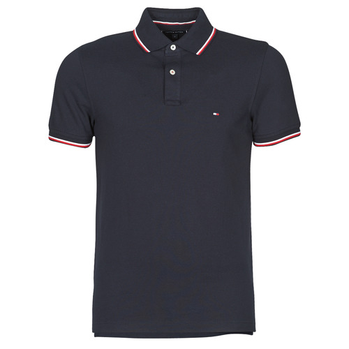 Tommy Hilfiger - TOMMY TIPPED SLIM POLO Marino