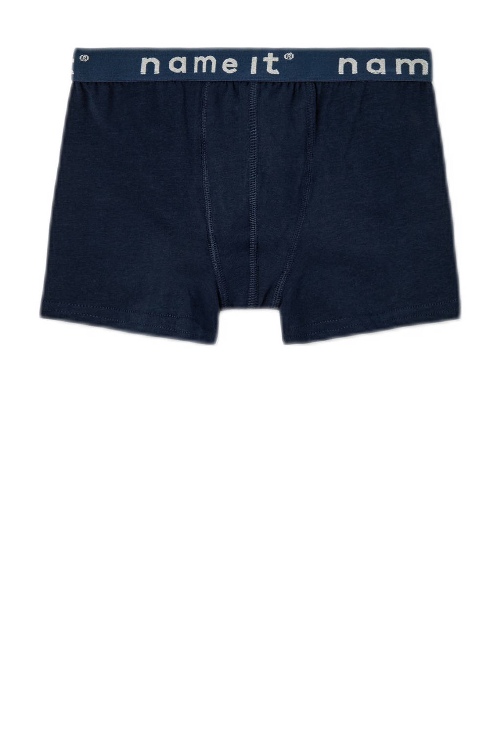 boxershort NKMBOXER - set van 3 donkerblauw/grijs melange/zwart