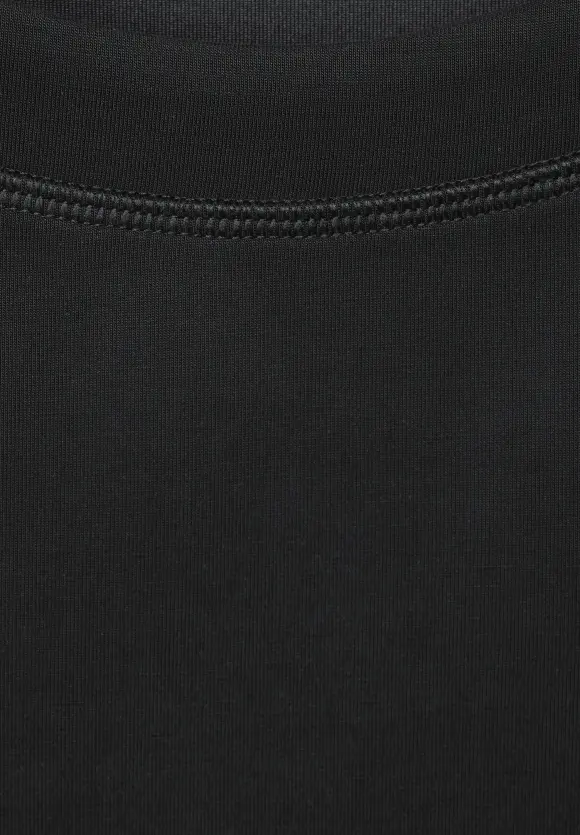 Kurzarm Sweatshirt - Black