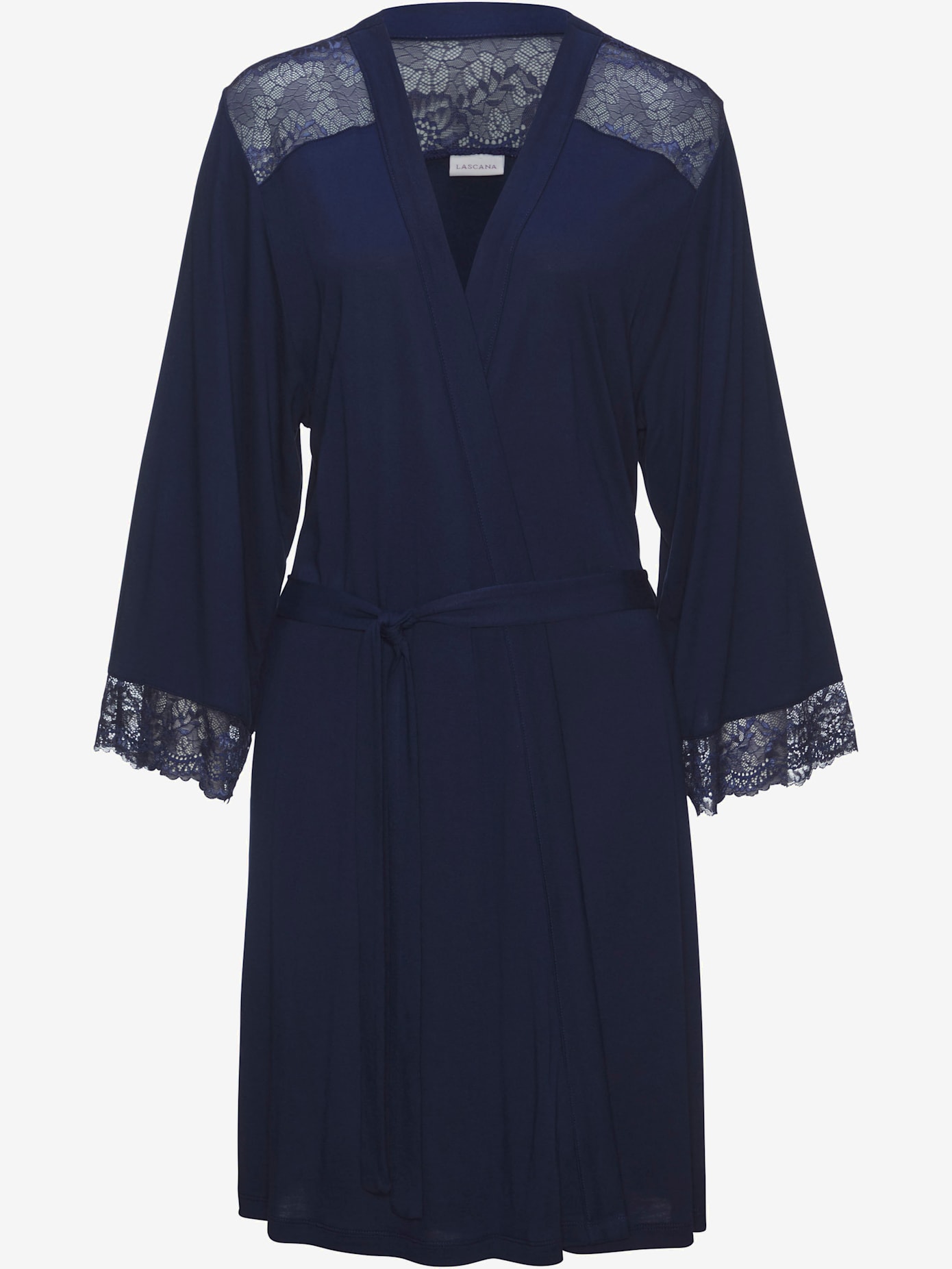 Kimono séduisant avec ceinture à nouer