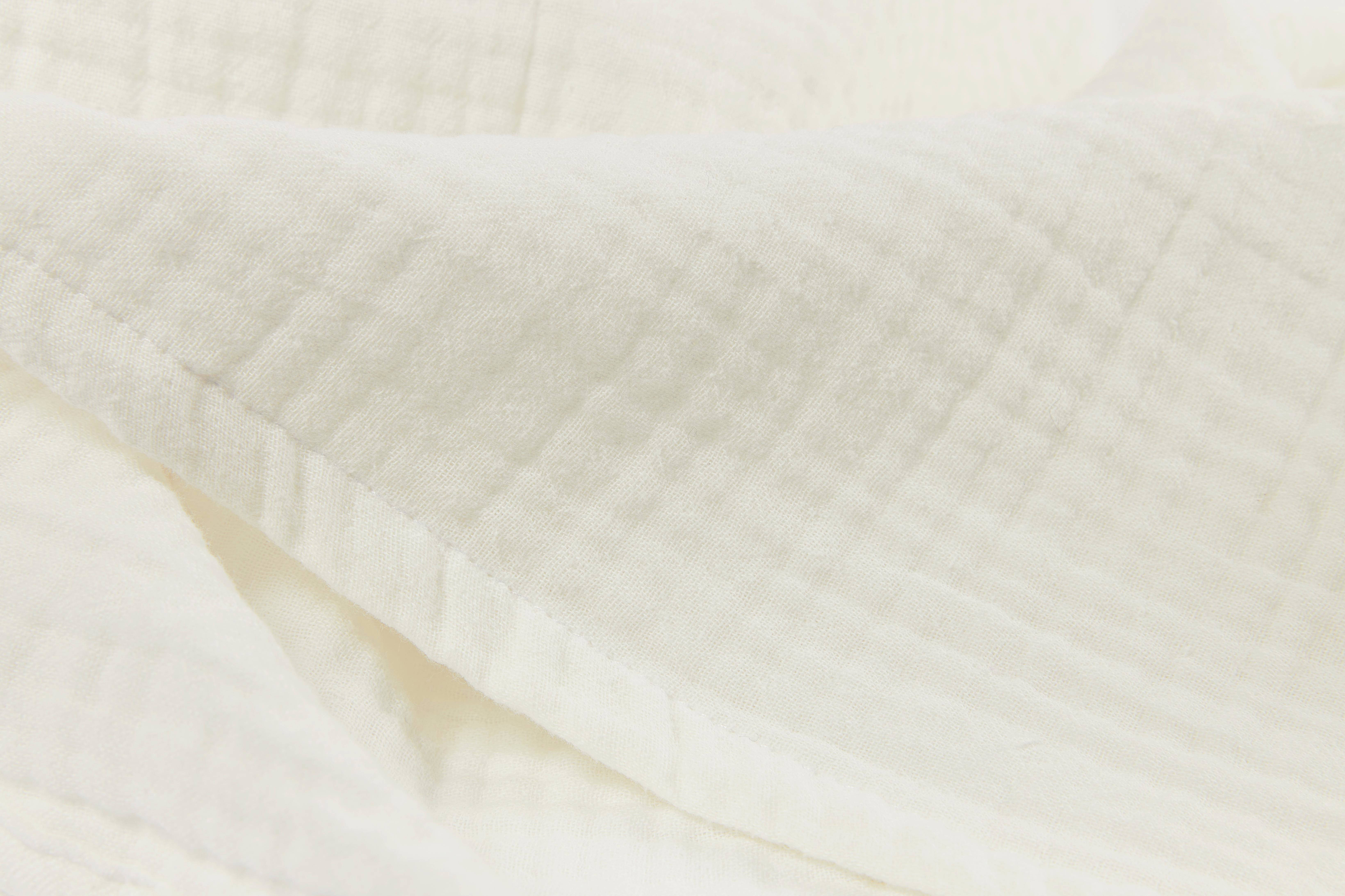 Meyco hydrofiele baby ledikantlaken 100x150cm offwhite