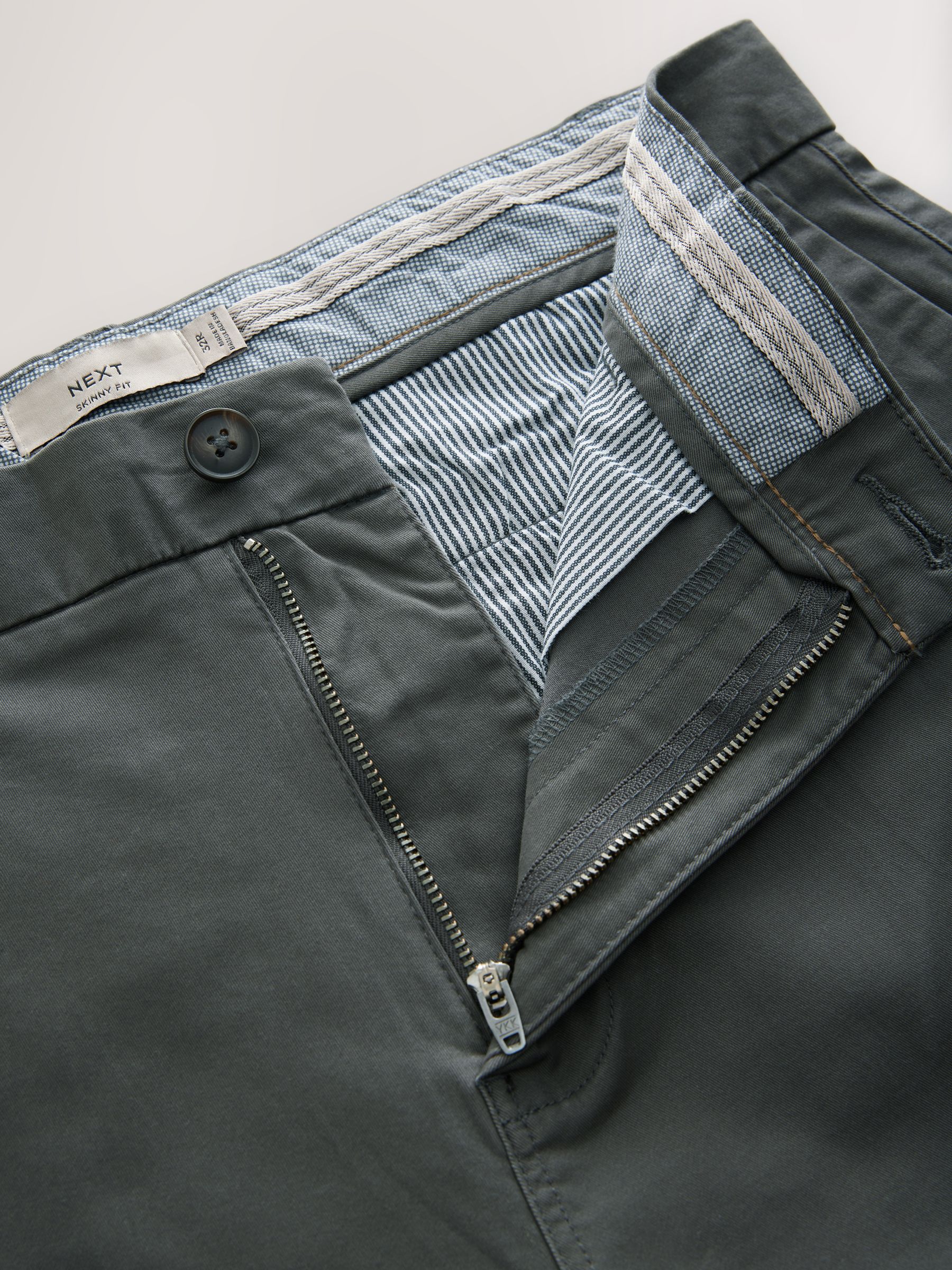 Multi - Strakke Pasvorm - Set van 4 chinoshorts met stretch
