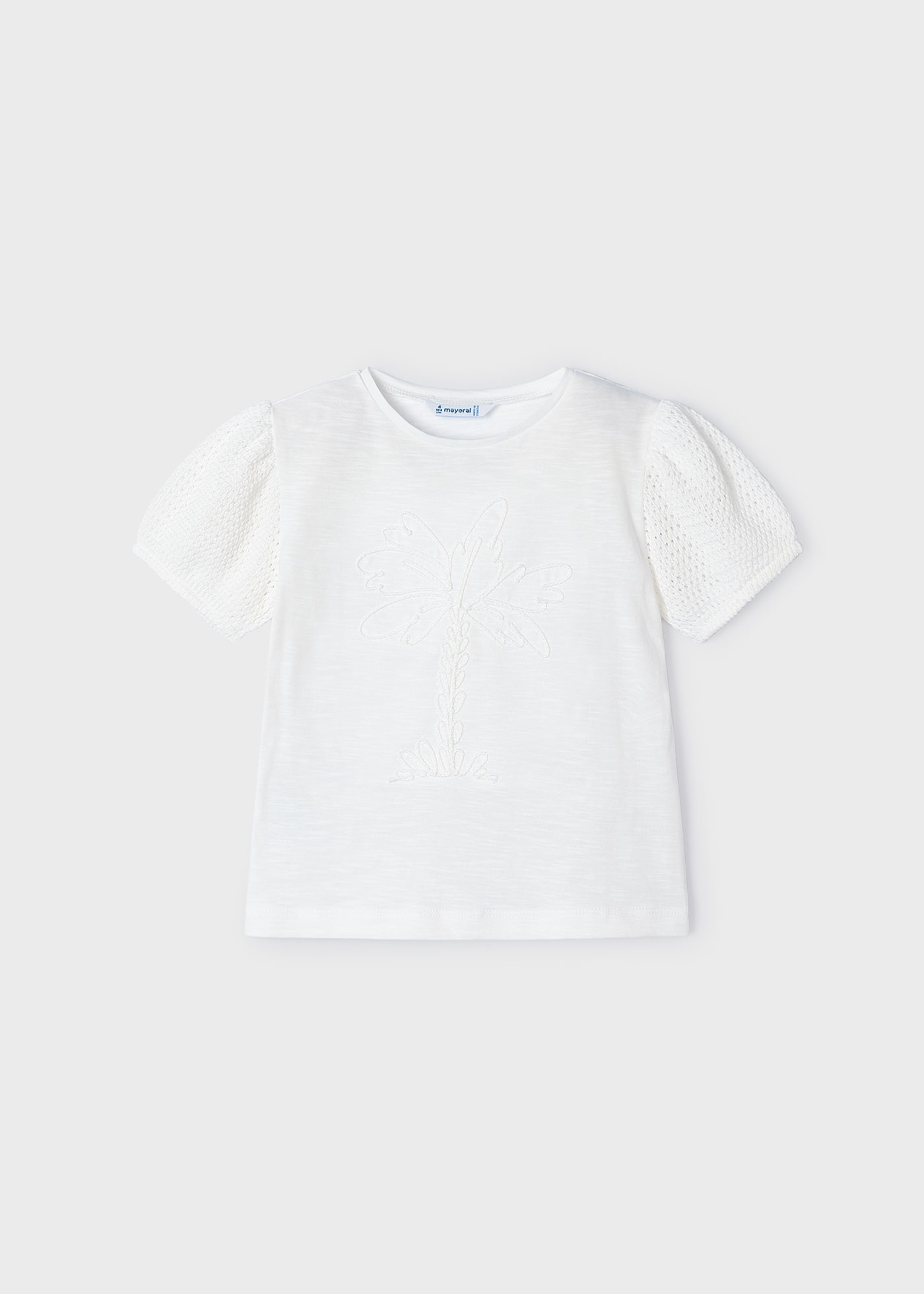 Camiseta feminina Better Cotton combinada