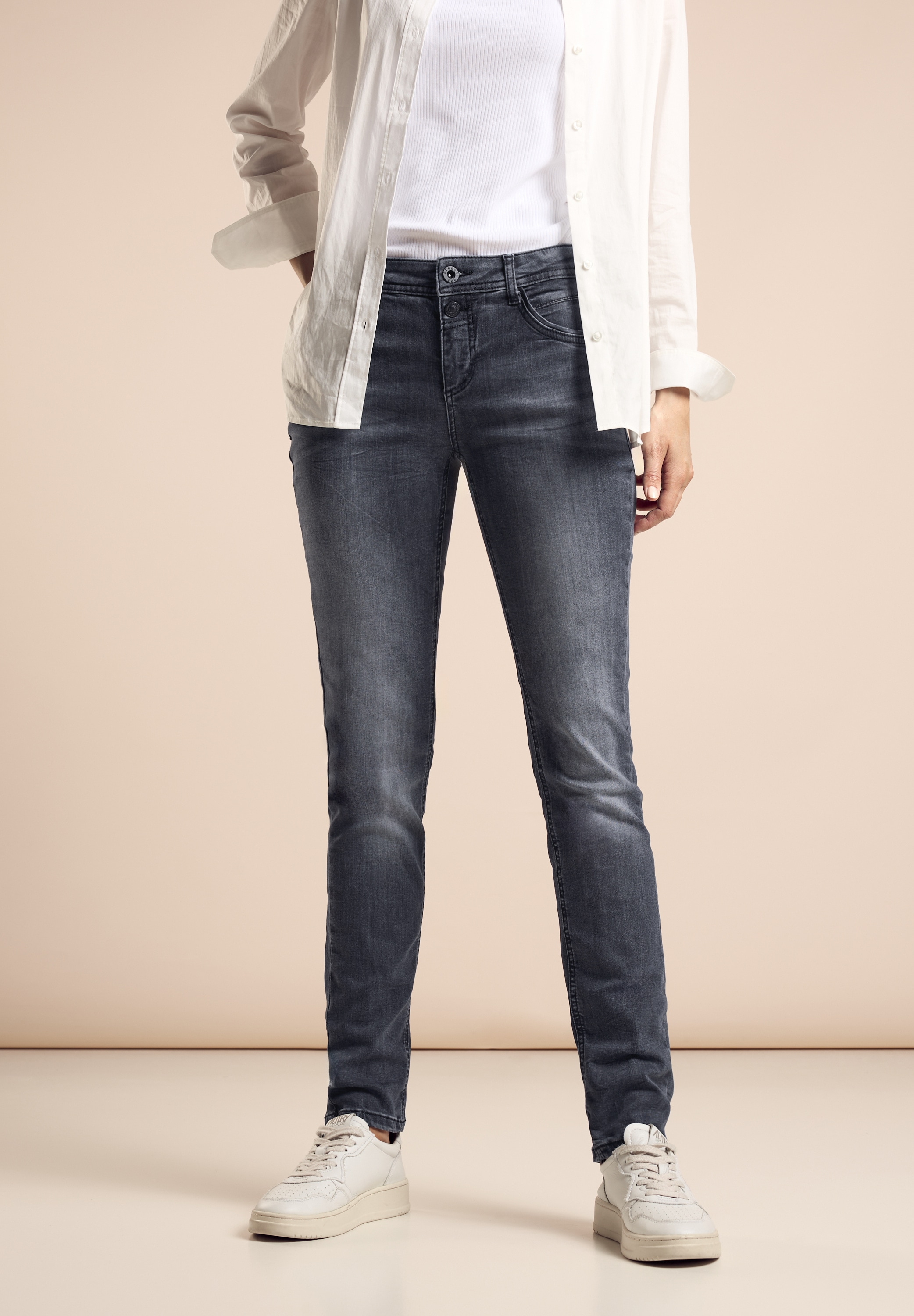 STREET ONE Slim-fit-Jeans »Style Jane« mit Stretch