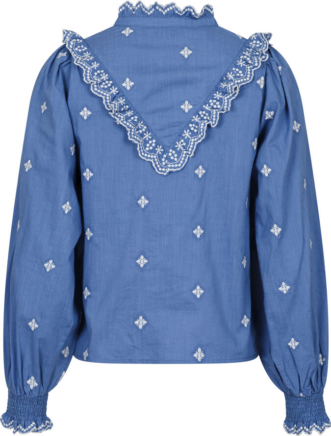Neo Noir Degas Blouse Dusty blue