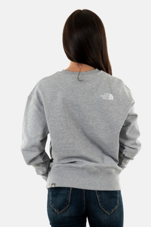 Sweat the north face 5 dyx1 light grey heather