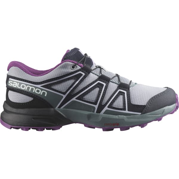 Chaussure trail SALOMON SPEEDCROSS J QUAR/BLACK/SPARKLING