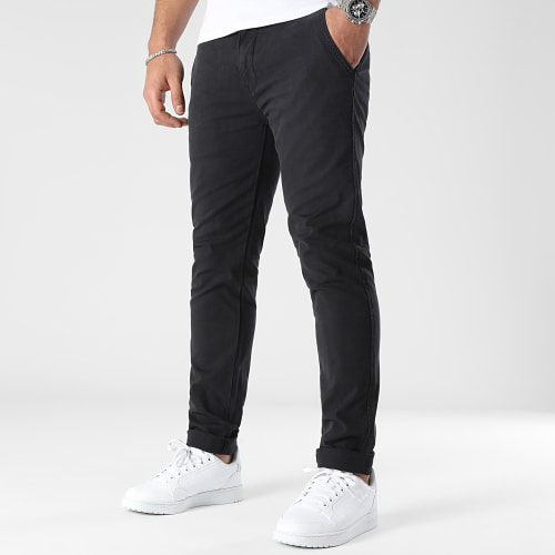 Pantalon Chino Slim Taper 17199 Noir