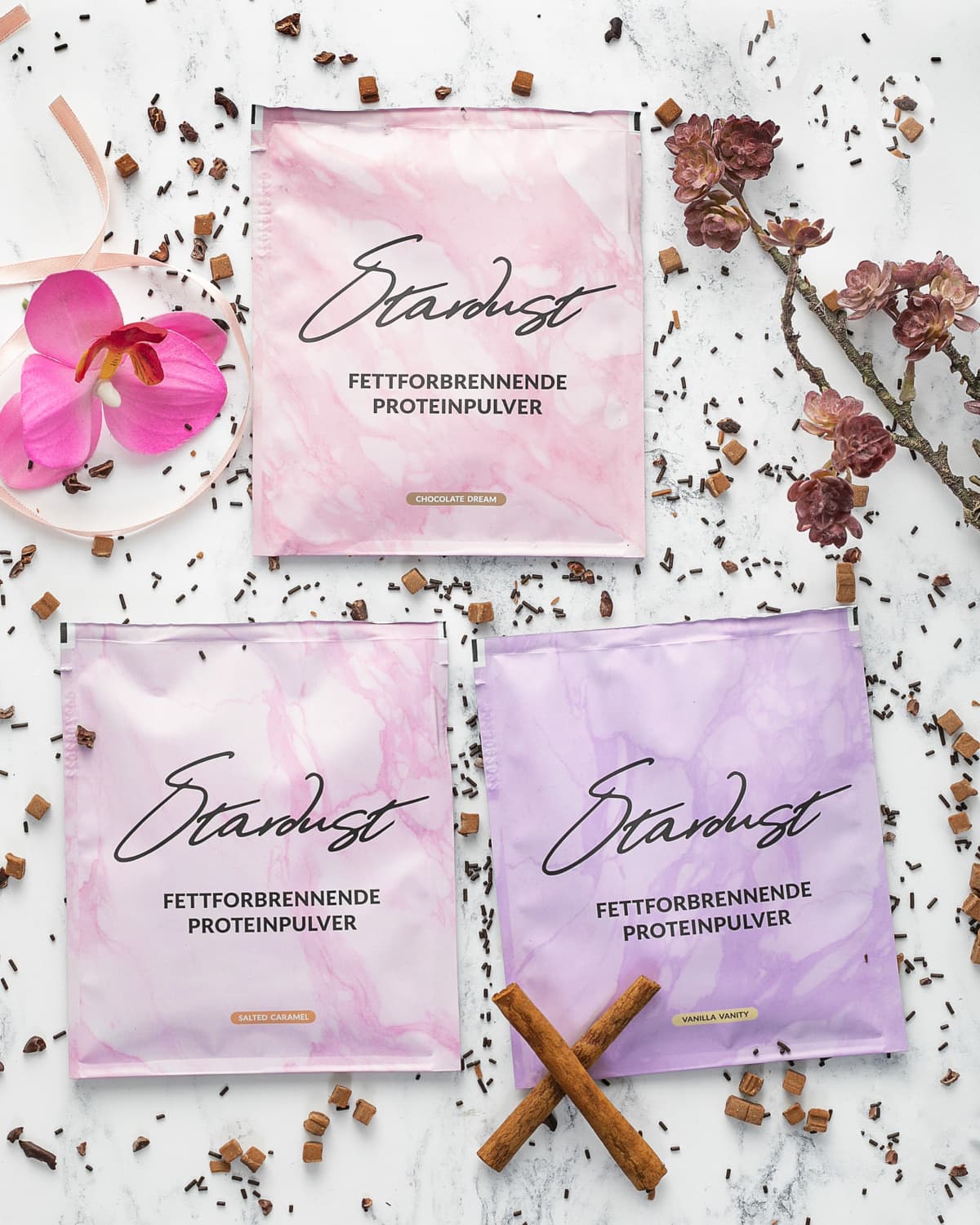Stardust Fat Burning Protein - SMAKSPAKKE - TRE SMAKER!