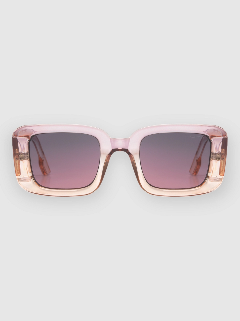 Komono Avery Blush Sunglasses dark blue to red