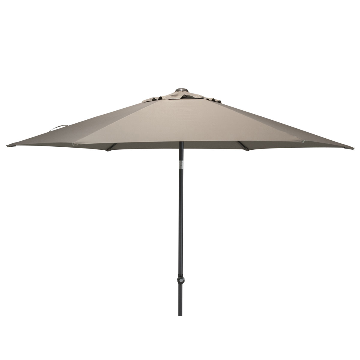 4 Seasons Oasis taupe 250 cm ronde stokparasol
